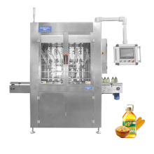 8 heads 500ml-5L PET bottle edible sunflower oil bottling automatic viscous liquid packing servo type filling machine